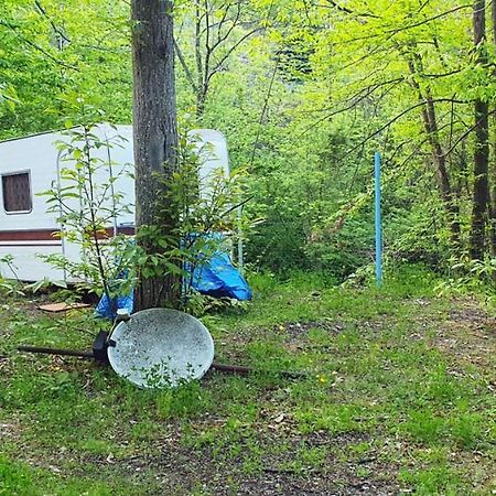 Camping Le P'Tit Bonheur Escaro Kültér fotó