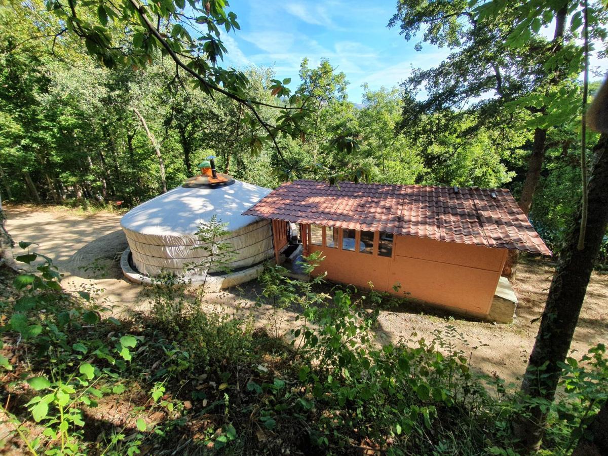 Camping Le P'Tit Bonheur Escaro Kültér fotó