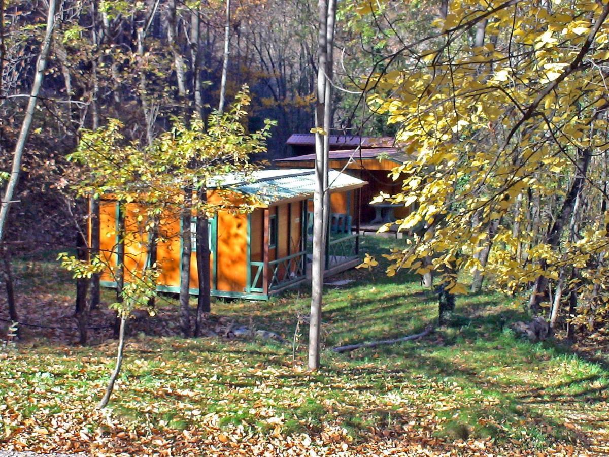 Camping Le P'Tit Bonheur Escaro Kültér fotó