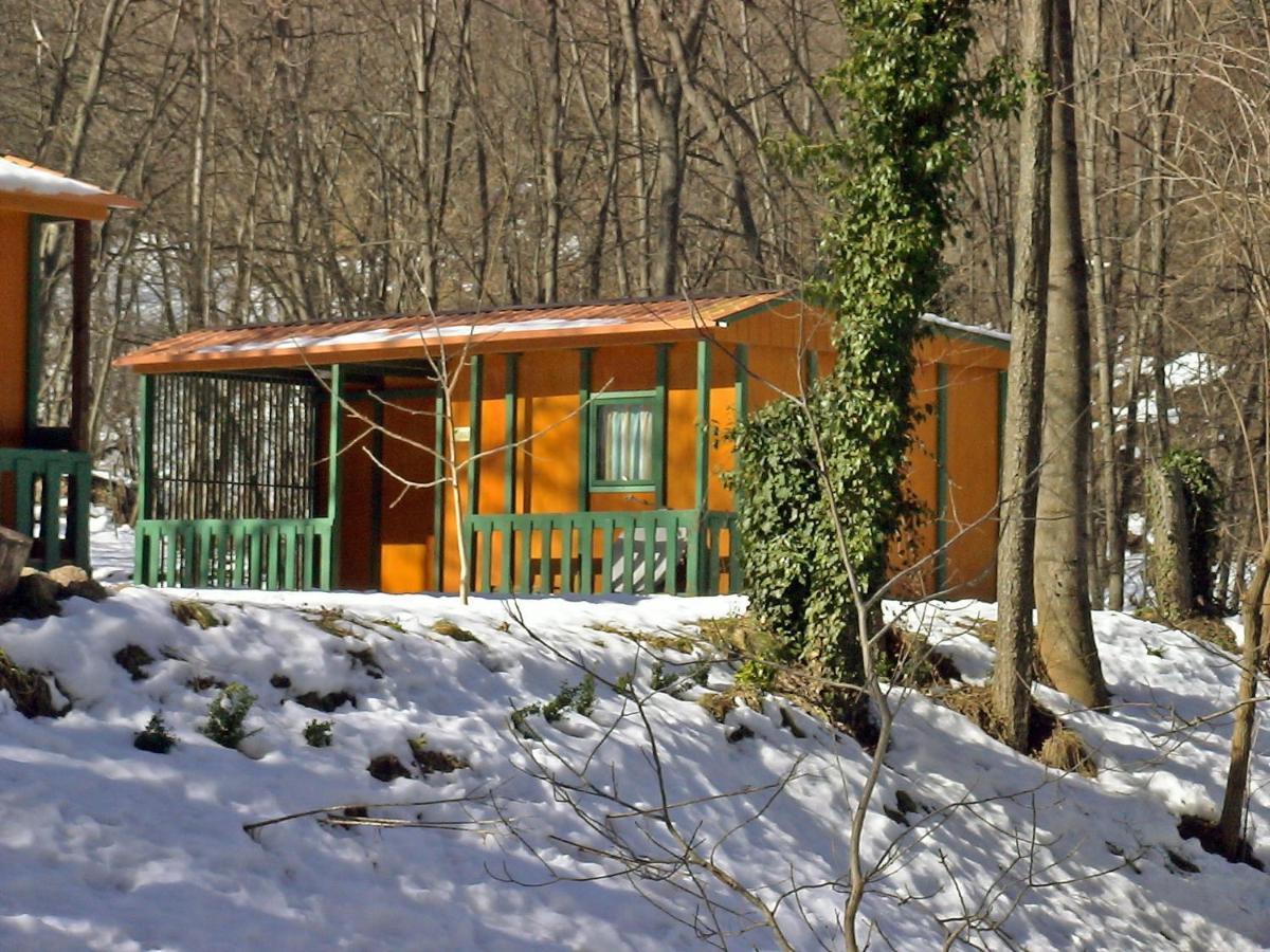 Camping Le P'Tit Bonheur Escaro Kültér fotó