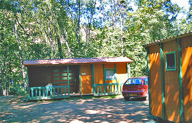 Camping Le P'Tit Bonheur Escaro Szoba fotó